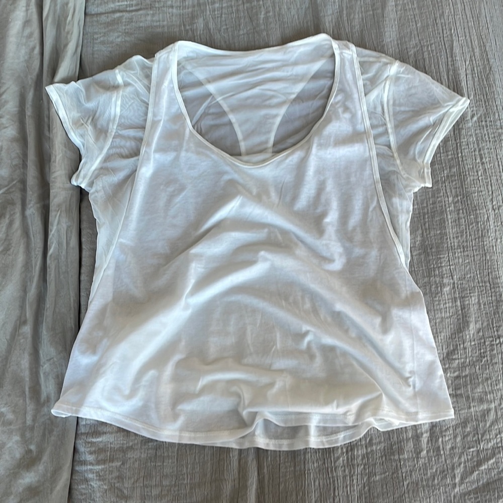 Lululemon Double Layered Workout Top